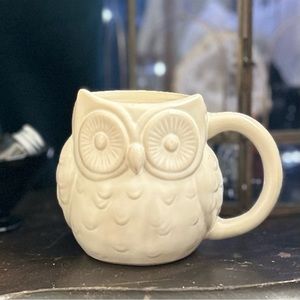 Owl Love Spell Scented Soy Candle Stoneware Mug Wood Wick